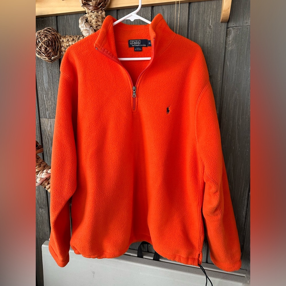 Men’s XL Polo Fleece Pullover